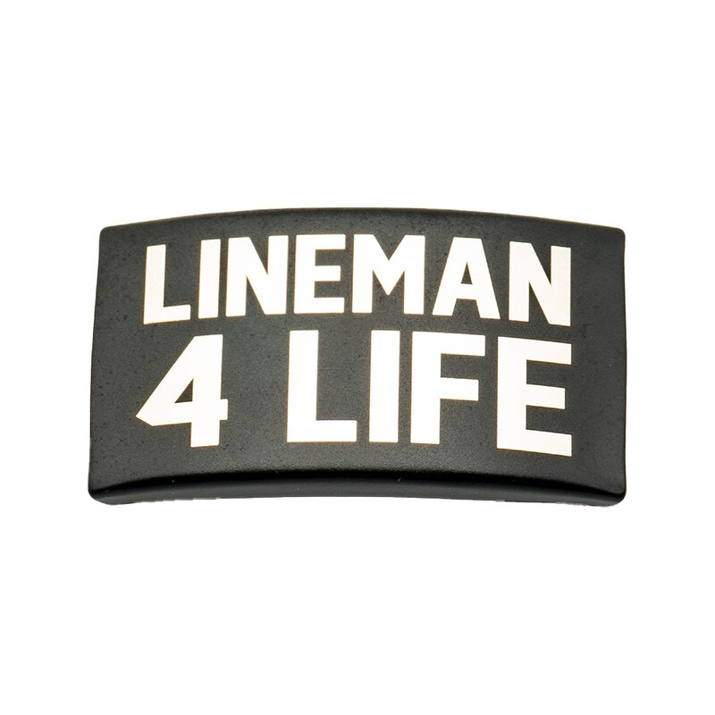 Rookie Goat Gravurplatte "Lineman 4 Life" für Football Armband von Rookie GOAT