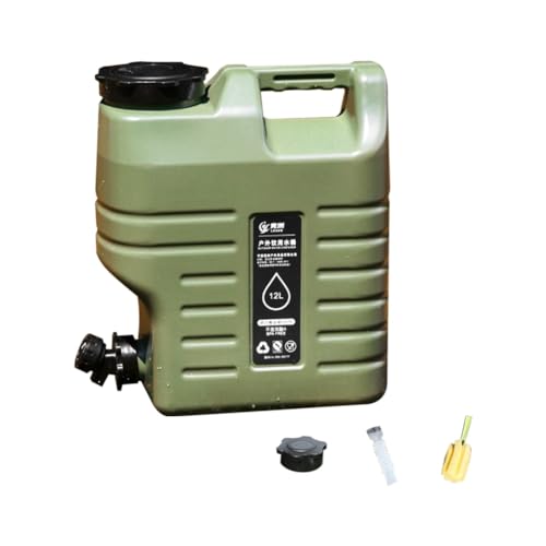 Rordigo Wasserbehälter mit Wasserhahn, 12 l, tragbar, mit Wassertank für Camping von Rordigo