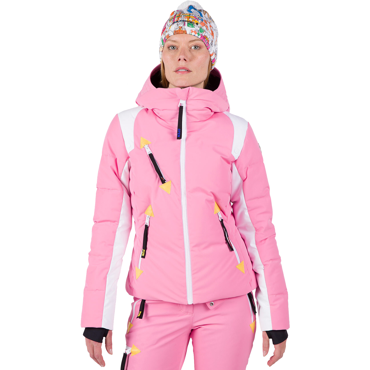 Rossignol Skiwear Damen Daunen Skijacke PILOT pink von Rossignol Skiwear