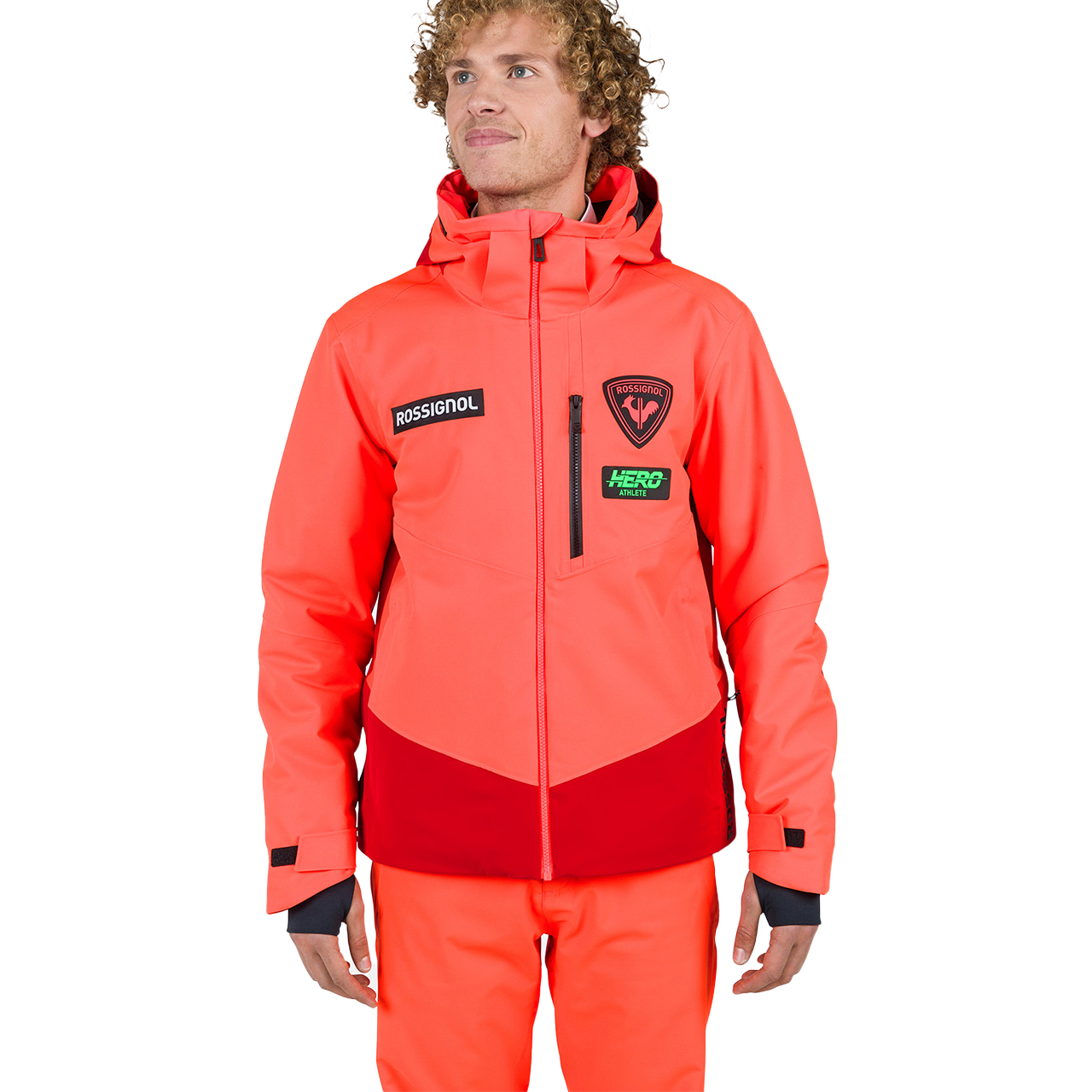 Rossignol Skiwear Herren Skijacke HERO BLACKSIDE neon red von Rossignol Skiwear