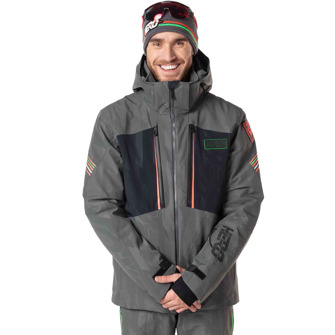 Rossignol Skiwear Herren Skijacke HERO COURSE onyx grey von Rossignol Skiwear