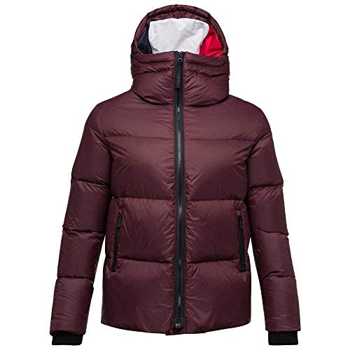 Rossignol Damen Abscisse Down Jacket Daunenjacke, Weinrot, M von Rossignol