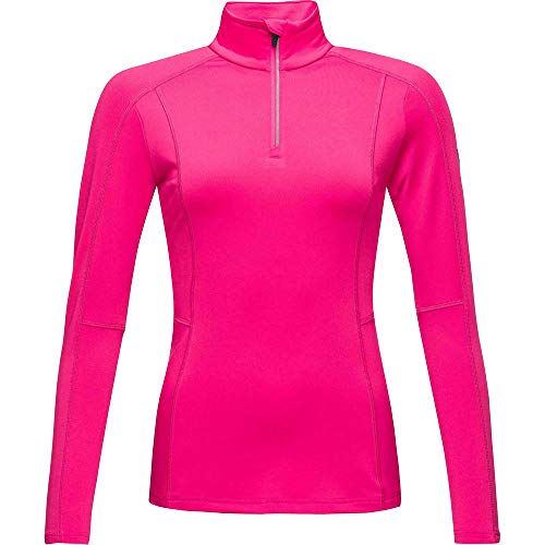 Rossignol Damen Classique 1/2 Zip Mittelschichtig, Fuchsia, S von Rossignol