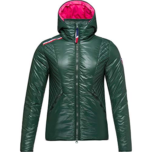 Rossignol Damen Verglas Hood Jacket Weste, Waldgrün, XL von Rossignol