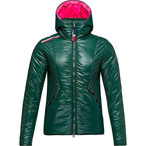 Rossignol Damen Verglas Hood Jacket Weste, Waldgrün, XL Rossignol Damen Verglas Hood Jacket Weste, Waldgrün, XL von Rossignol