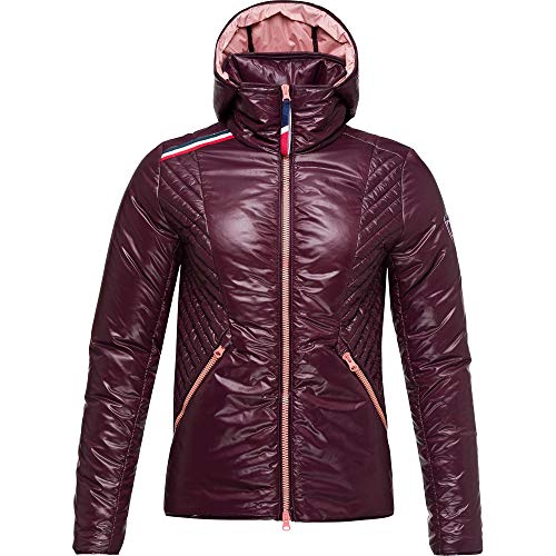 Rossignol Damen Verglas Hood Jacket Weste, Weinrot, S Rossignol Damen Verglas Hood Jacket Weste, Weinrot, S von Rossignol