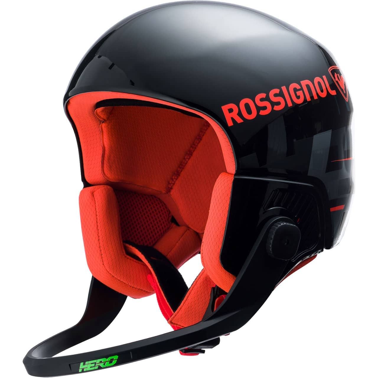 Rossignol Hero Giant Impacts FIS black with Chinguard Rossignol Hero Giant Impacts FIS black with Chinguard von Rossignol
