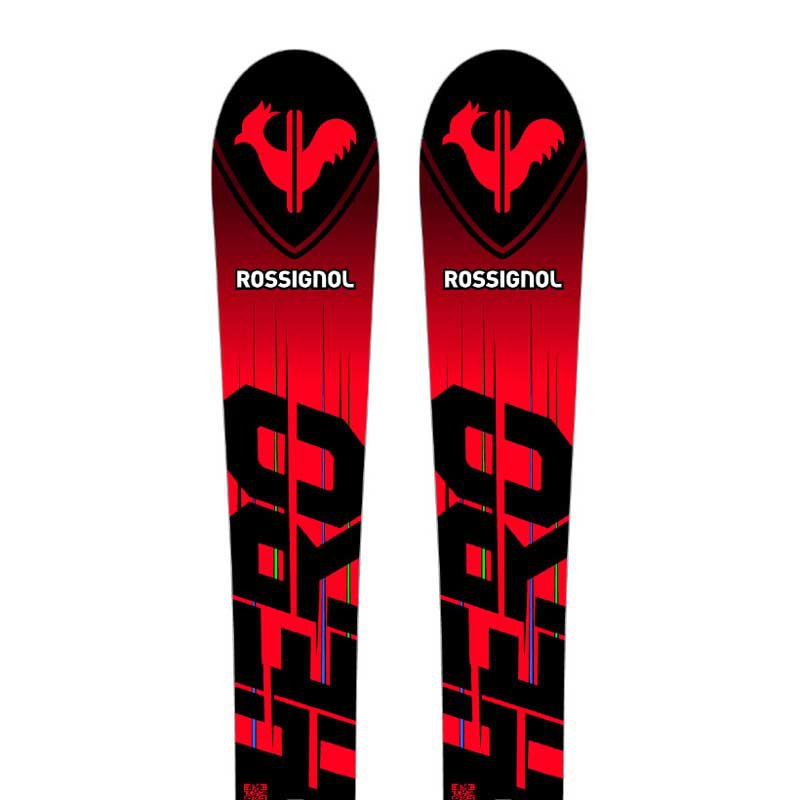 Rossignol Hero Multi Event+xpress 7 Gw B83 Junior Pack Alpine Skis Rot 140 von Rossignol