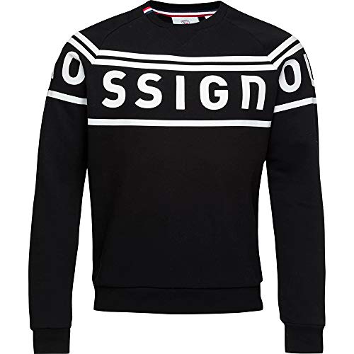 Rossignol Herren Droite Rn Sweatshirt, Schwarz, XXXL Rossignol Herren Droite Rn Sweatshirt, Schwarz, XXXL von Rossignol