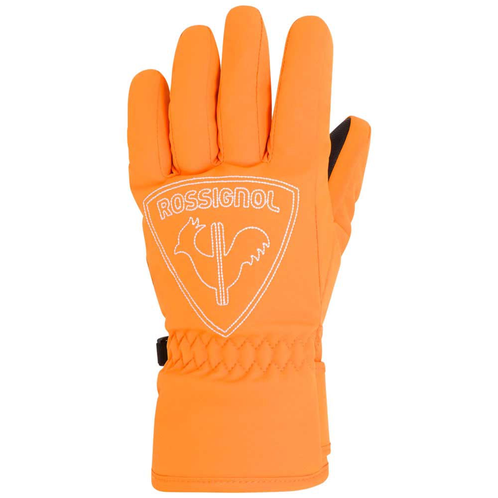 Rossignol Jane Impr G Junior Gloves Orange 12 Years Junge von Rossignol