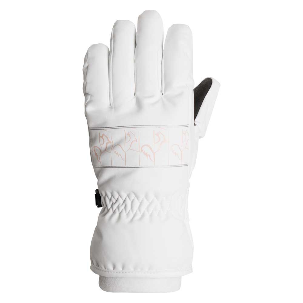 Rossignol Jane Impr G Junior Gloves Weiß 6 Years Junge von Rossignol