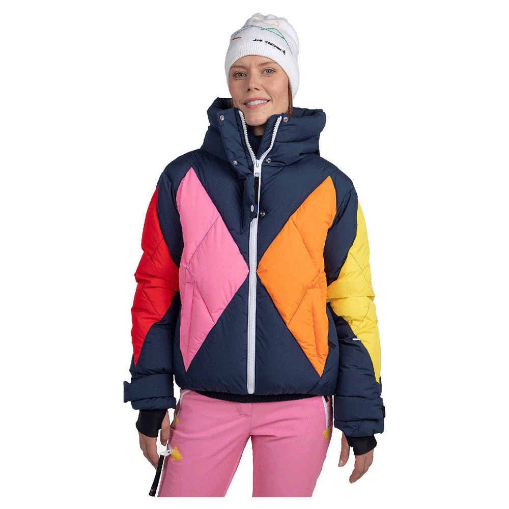 Rossignol Jcc Diamond Bomber Down Jacket Blau L Frau von Rossignol