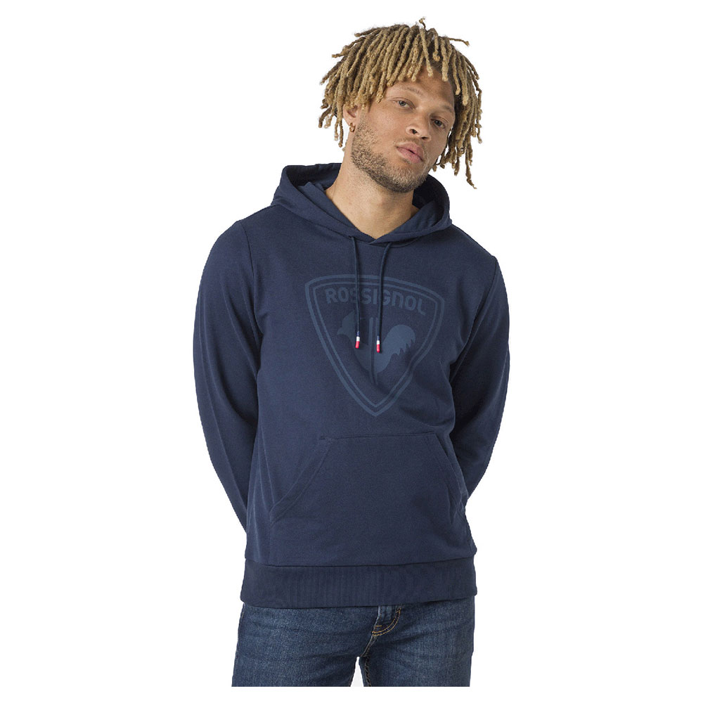 Rossignol Logo Hoodie Blau L Mann von Rossignol