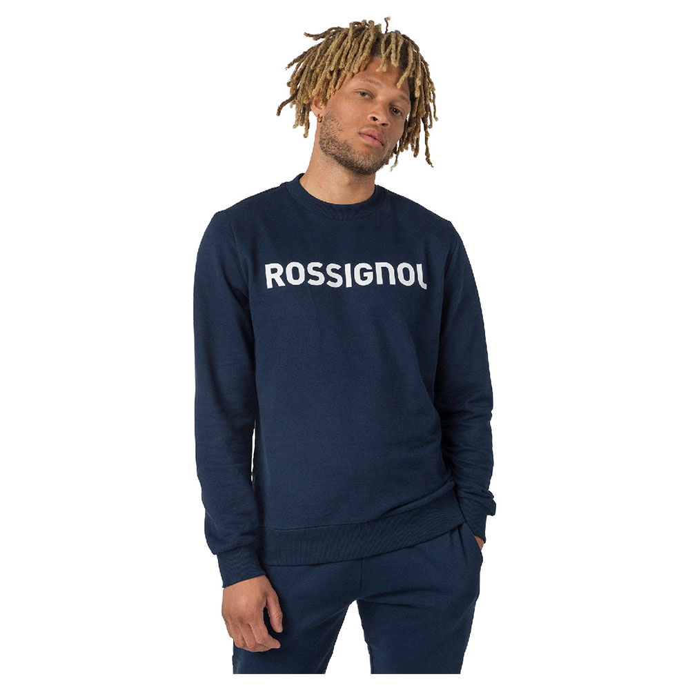 Rossignol Logo Sweatshirt Blau M Mann Rossignol Logo Sweatshirt Blau M Mann von Rossignol