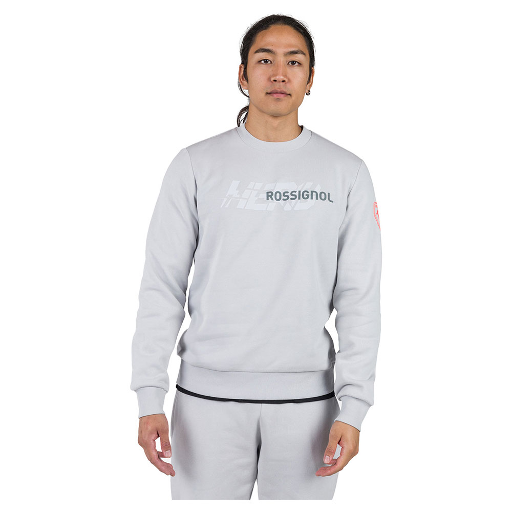 Rossignol New Hero Crew Neck Sweatshirt Grau S Mann von Rossignol