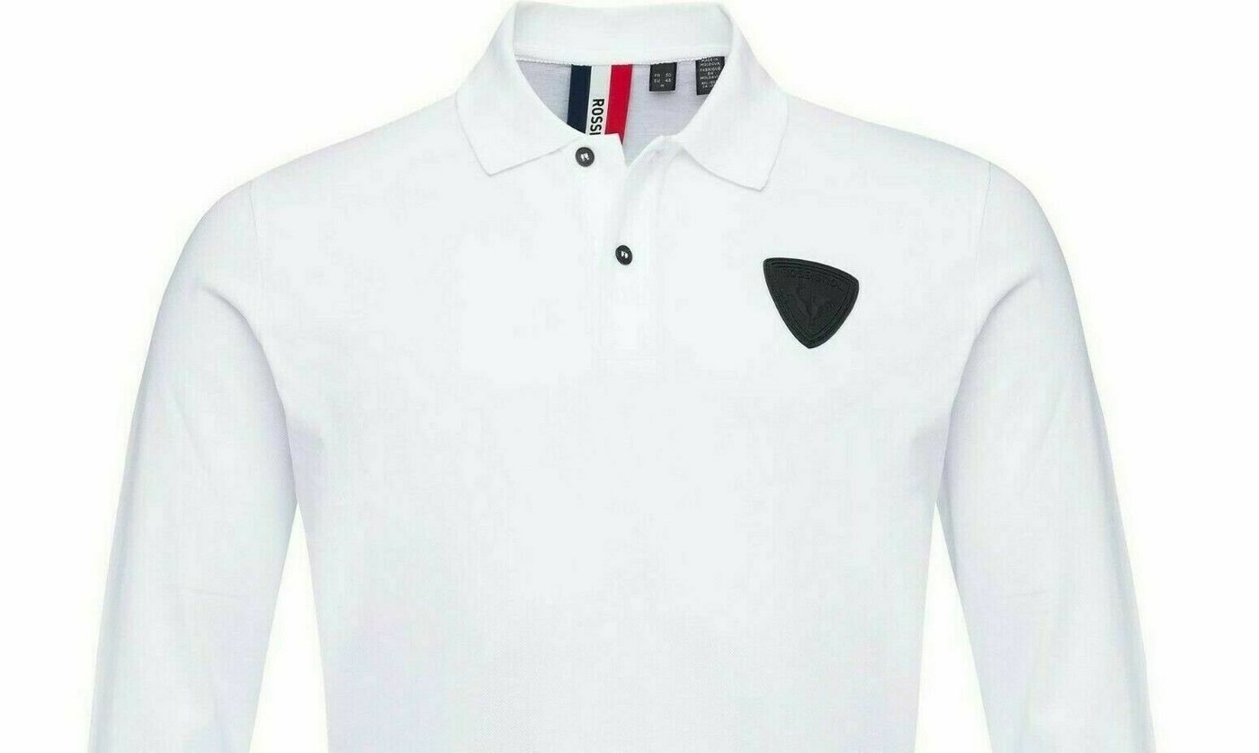 Rossignol Poloshirt ROSSIGNOL LOGO PATCH SKI GOLF POLOSHIRT LANGARM POLOHEMD SHIRT T-SHIRT von Rossignol