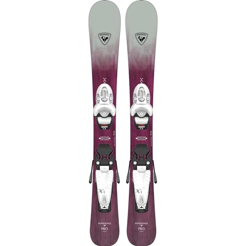 Rossignol - Ski Experience W Pro Drilled + Bindungen Team 4 Gw Rosa Mädchen – Größe 80 – Rosa von Rossignol