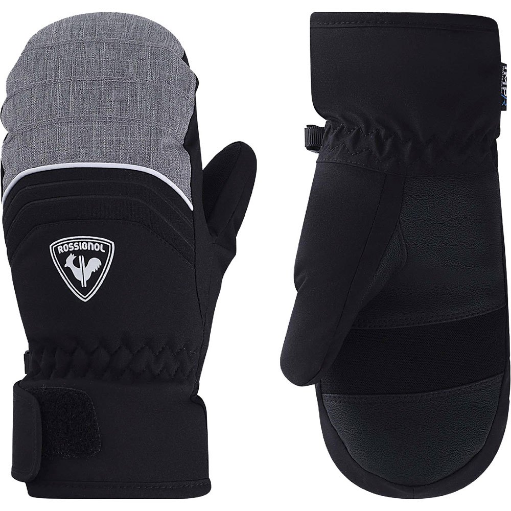 Rossignol Tech Impr M Junior Mittens Schwarz 12 Years Junge von Rossignol