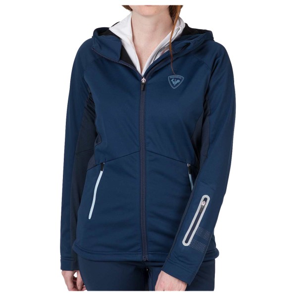 Rossignol - Women's Softshell Hoodie Jacket - Langlaufjacke Gr S blau von Rossignol