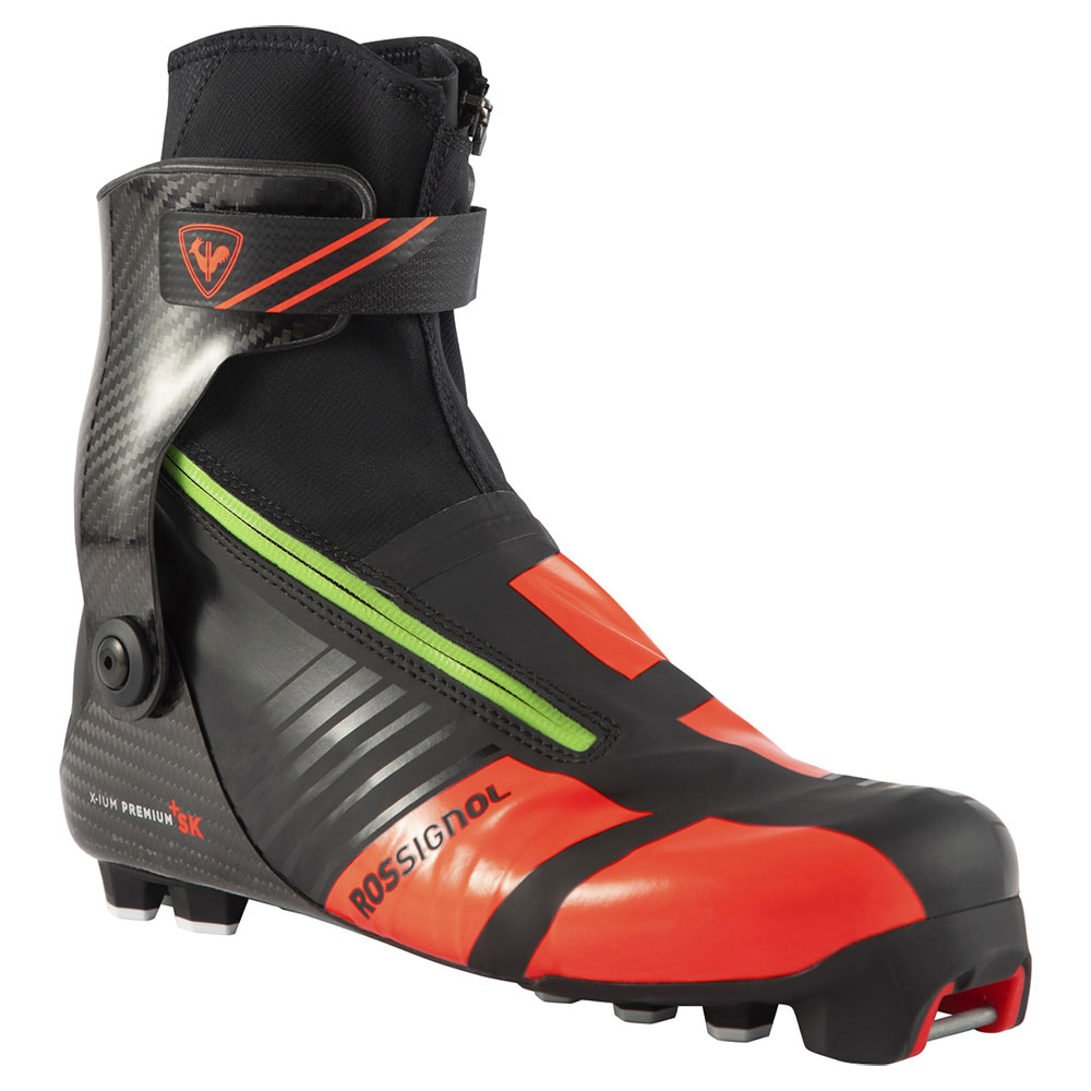 Rossignol X-ium Carbon Premium+ Skate Nordic Ski Boots Orange EU 40 1/2 von Rossignol