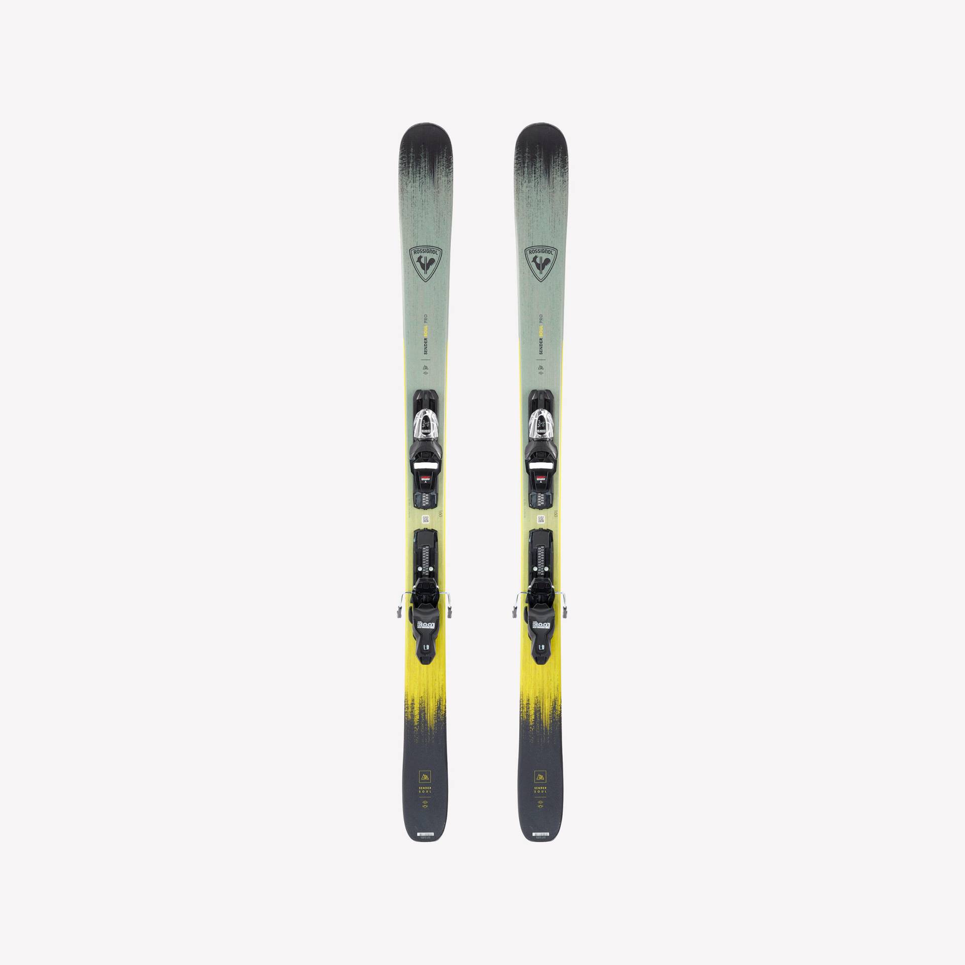 Ski Herren/Damen mit Bindungen Freeride - Sender Soul Pro Rossignol von Rossignol