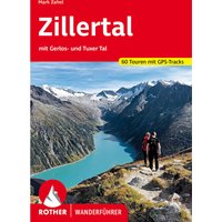 Rother Zillertal mit Gerlos- und Tuxer Tal Wanderführer von Rother