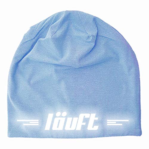 Roughtex Laufmütze Herren Damen Sport Mütze reflektierend zum Laufen Jogging Beanie Laufmützen LÄUFT Heather Indigo XL/XXL Roughtex Laufmütze Herren Damen Sport Mütze reflektierend zum Laufen Jogging Beanie Laufmützen LÄUFT Heather Indigo XL/XXL von Roughtex