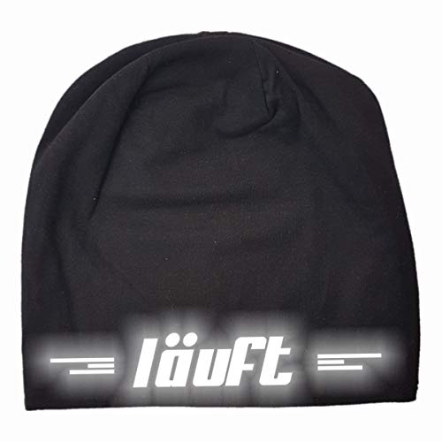Roughtex Laufmütze Herren Damen Sport Mütze reflektierend zum Laufen Jogging Beanie Laufmützen LÄUFT Schwarz Grau XL/XXL Roughtex Laufmütze Herren Damen Sport Mütze reflektierend zum Laufen Jogging Beanie Laufmützen LÄUFT Schwarz Grau XL/XXL von Roughtex