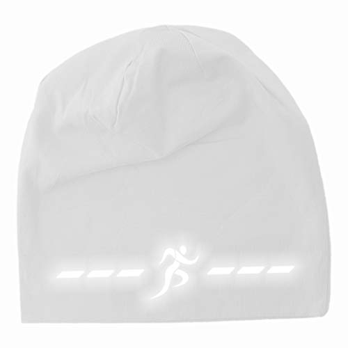 Roughtex Laufmütze Herren Damen Sport Mütze reflektierend zum Laufen Jogging Beanie Laufmützen Sommer Winter White XS/S Roughtex Laufmütze Herren Damen Sport Mütze reflektierend zum Laufen Jogging Beanie Laufmützen Sommer Winter White XS/S von Roughtex