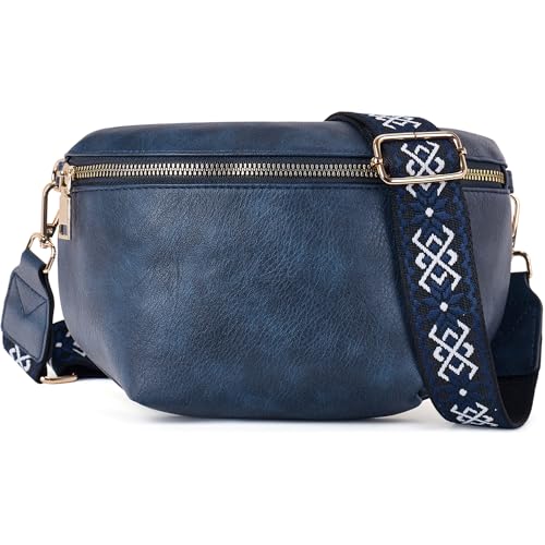 Roulens Kleine Damen Umhängetaschen,Elegant Bauchtasche Damen,Umhängetasche aus Veganes PU Leder,Crossbody Bag Damen,RFID Blockierung Kartenschlitz Brusttasche mit Verstellbar Abnehmbar Breiter Gurt Roulens Kleine Damen Umhängetaschen,Elegant Bauchtasche Damen,Umhängetasche aus Veganes PU Leder,Crossbody Bag Damen,RFID Blockierung Kartenschlitz Brusttasche mit Verstellbar Abnehmbar Breiter Gurt von Roulens