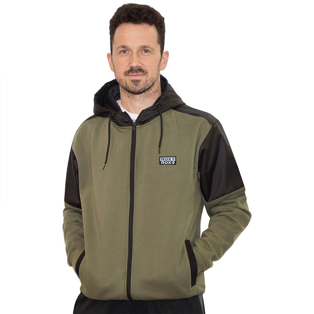 Rox R-merit Full Zip Sweatshirt Grün 2XL Mann von Rox