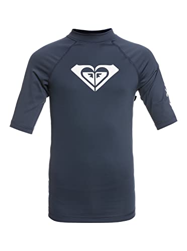 Roxy Wholehearted - Kurzärmliger Rashguard für Mädchen 8-16 Blau von Roxy