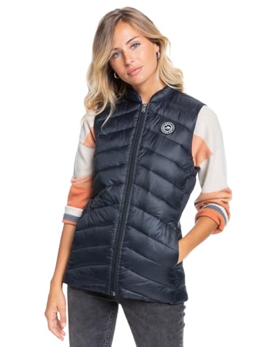 Roxy Coast Road - Wasserabweisende, leichte, verpackbare, gepolsterte Weste für Frauen Schwarz Roxy Coast Road - Wasserabweisende, leichte, verpackbare, gepolsterte Weste für Frauen Schwarz von Roxy
