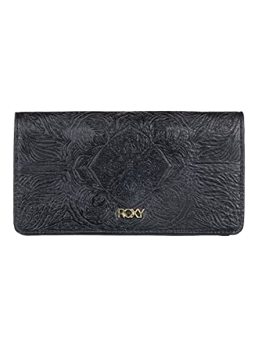 Roxy Crazy Wave - Bi-Fold Wallet - Zweifach faltbares Portemonnaie - Unisex - One Size - Schwarz. von Roxy