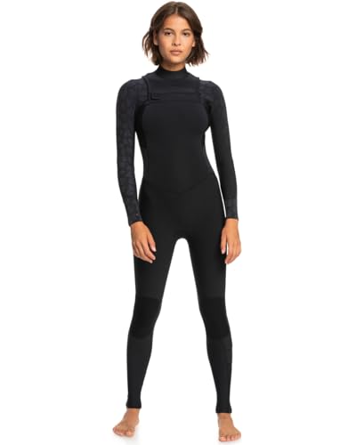 Roxy Damen 4/3 SWELL Series FZ GBS L/SL Fullsuit, Black, 12 Roxy Damen 4/3 SWELL Series FZ GBS L/SL Fullsuit, Black, 12 von Roxy
