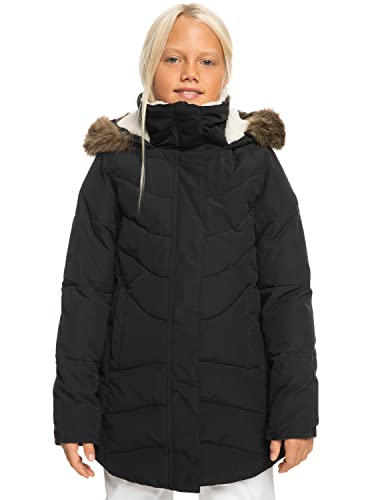 Roxy Elsie - Lange Winterjacke für Mädchen 8-16 Schwarz Roxy Elsie - Lange Winterjacke für Mädchen 8-16 Schwarz von Roxy