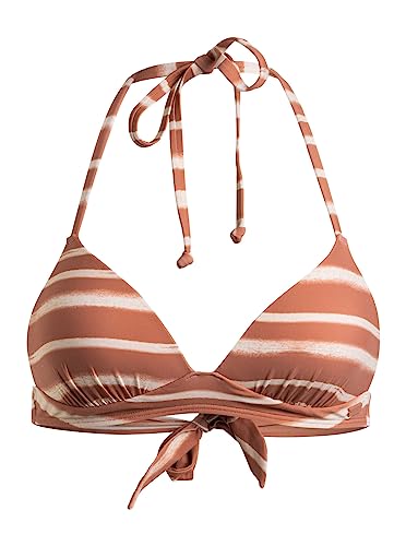 Roxy Printed Beach Classics - Bikinioberteil mit Neckholder für Frauen Rosa von Roxy