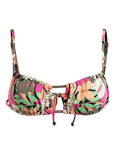 Roxy Printed Beach Classics - Bralette-Bikinioberteil für Frauen Schwarz von Roxy