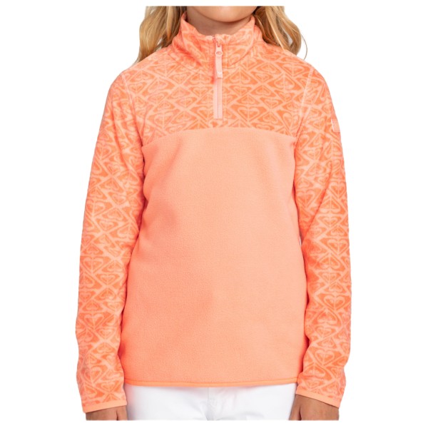 Roxy - Girl's Whitecamp Half Zip - Fleecepullover Gr 10 - M beige von Roxy