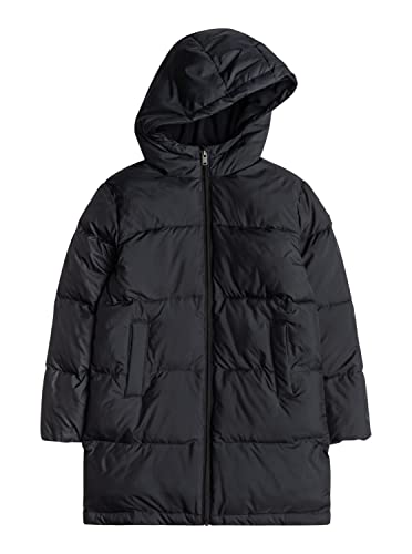 Roxy Glory Box - Lange Steppjacke für Mädchen 4-16 Schwarz von Roxy