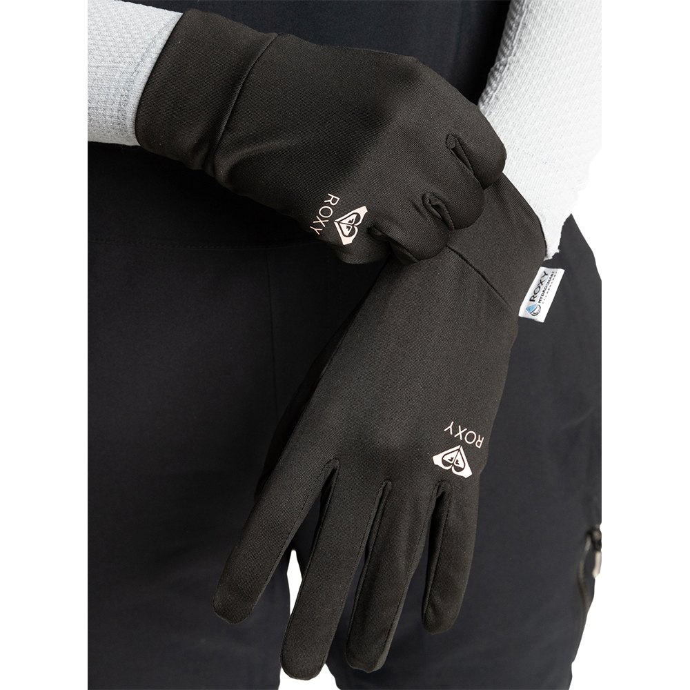 Roxy Hydrosmart Liner Gloves Schwarz M Frau von Roxy