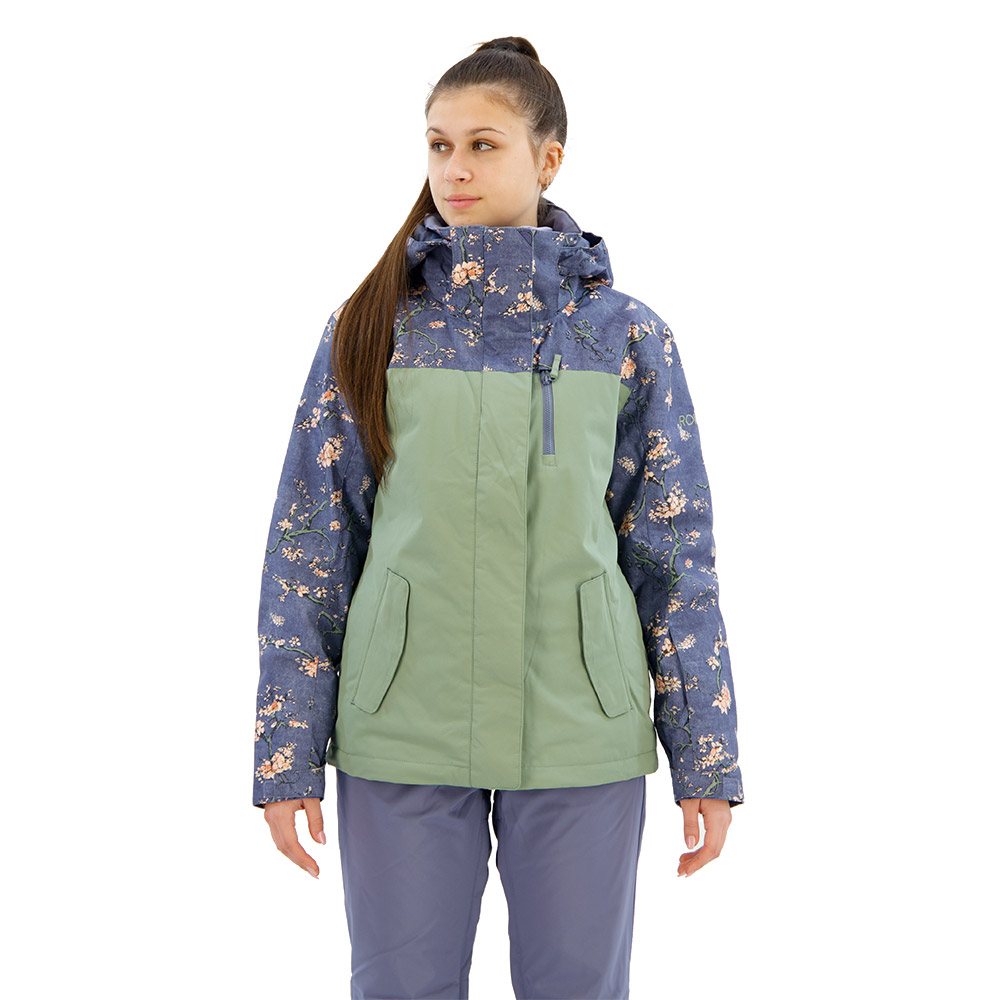 Roxy Jetty Bloc Jacket Grün,Blau XS Frau Roxy Jetty Bloc Jacket Grün,Blau XS Frau von Roxy