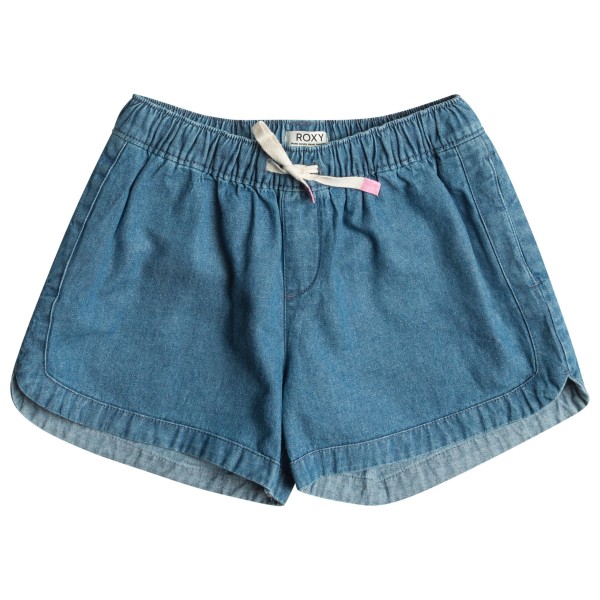 Roxy - Kid's Una Mattina Denim - Shorts Gr 10 Years blau von Roxy