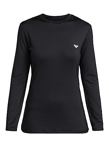 Roxy New Enjoy Waves - Langärmliges Surf-T-Shirt mit UPF 50 für Frauen Schwarz von Roxy