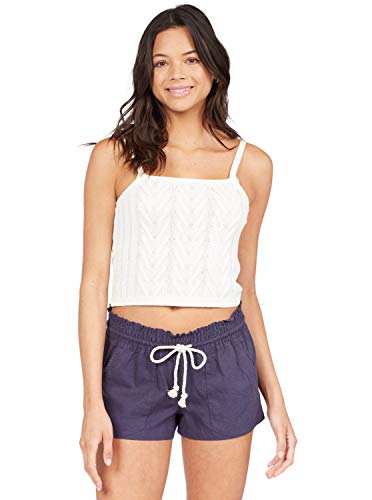 Roxy Oceanside - Leinen Strand Shorts für Frauen Blau Roxy Oceanside - Leinen Strand Shorts für Frauen Blau von Roxy