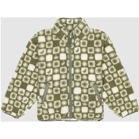 Roxy Like Electricity Fleecejacke oil green sun square von Roxy