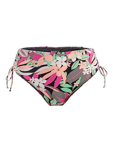 Roxy Printed Beach Classics - Bikinihose mit mittlerer Bedeckung für Frauen Schwarz von Roxy