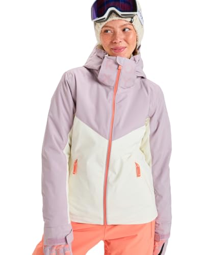 Roxy Snow Free Jet Block Jacket Jacke, Violett, Größe L von Roxy