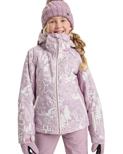 Roxy Snow Jacket Free Jet Girl Jacket Girl's Pink 12 von Roxy