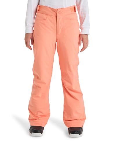 Roxy Snow Pants Backyard Girl Pant Girl's Orange 10 von Roxy